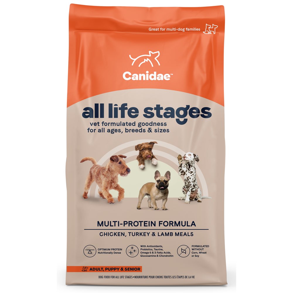 "Canidae All Life Stages Multi-Protein Chicken, Turkey & Lamb Dry Dog Food"