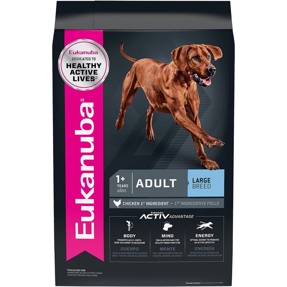 Eukanuba Adult Large Breed Chicken Dry Dog Food 15kg