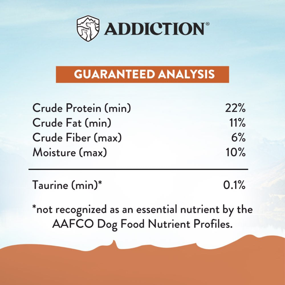 15% OFF/FREE TREATS: Addiction Wild Kangaroo & Apples Grain Free Dry Dog Food