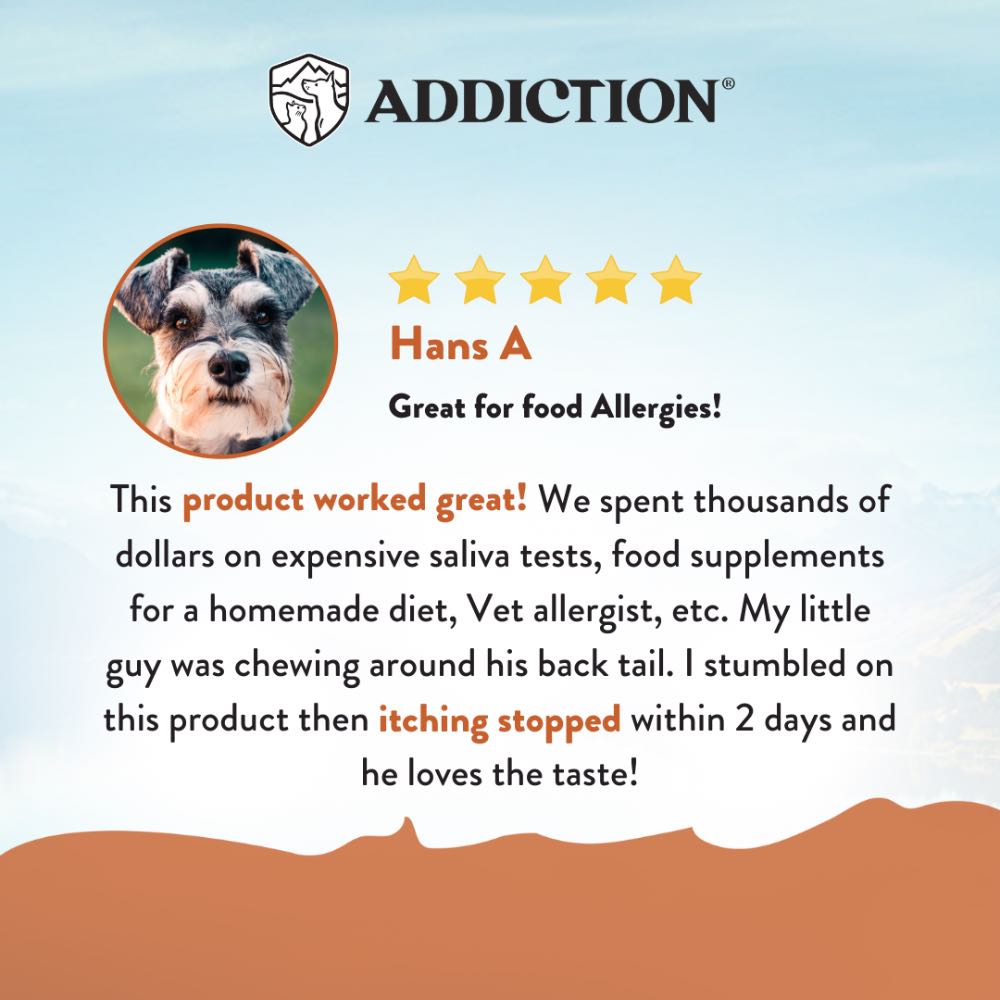 15% OFF/FREE TREATS: Addiction Wild Kangaroo & Apples Grain Free Dry Dog Food