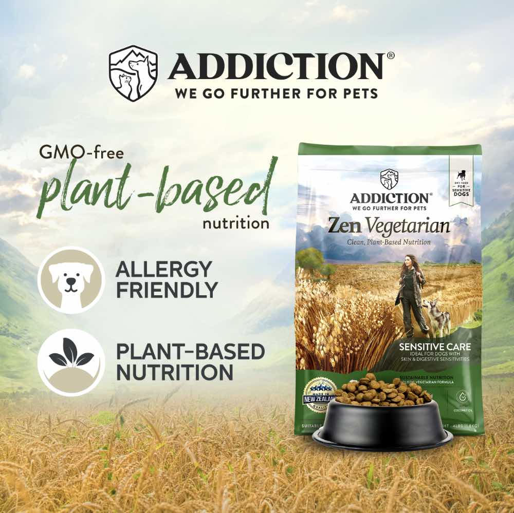 15% OFF: Addiction Zen Vegetarian Dry Dog Food