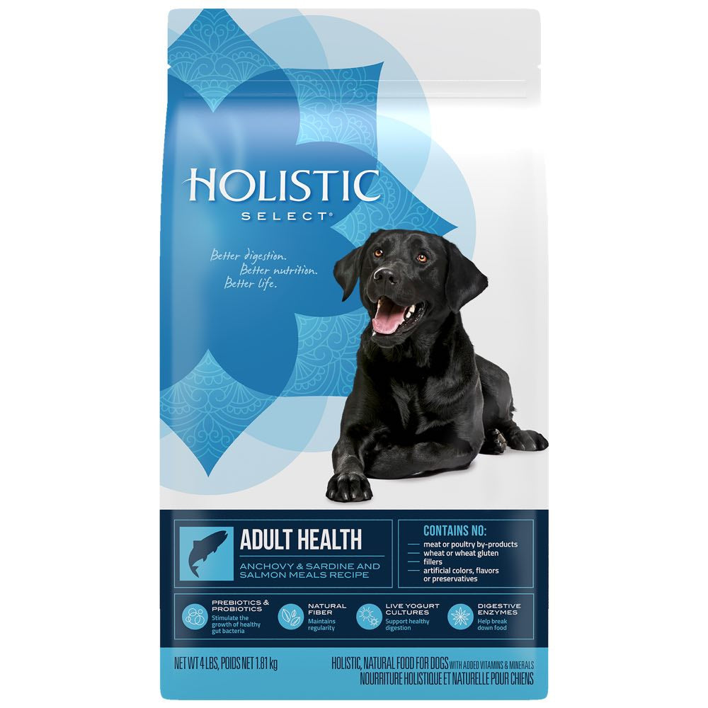 "Holistic Select Adult Health Anchovy, Sardine & Salmon Meal Dry Dog Food"