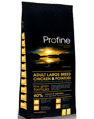 Profine Low Grain Large Breed Chicken & Potato Dry Dog Food