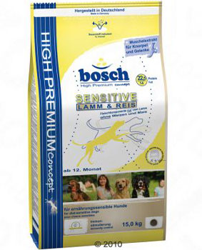 Bosch High Premium Sensitive Lamb & Rice Dry Dog Food