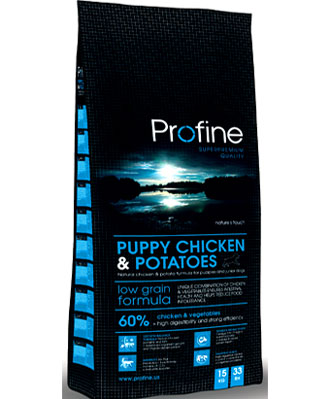 Profine Low Grain Puppy Chicken & Potato Dry Dog Food