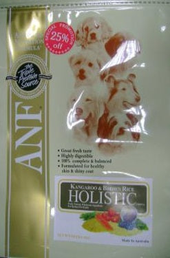 ANF Holistic Kangaroo Rice Dry Dog Food 7.5kg