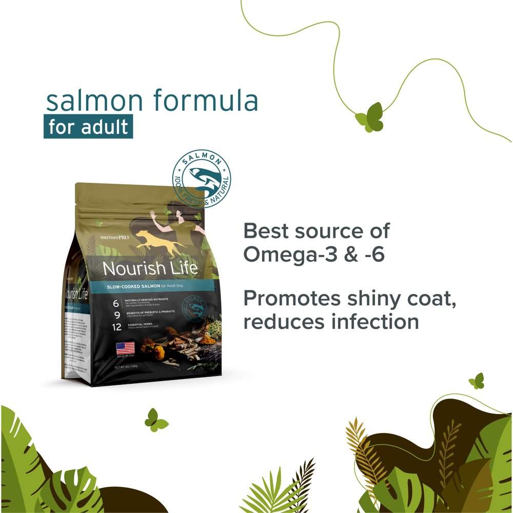 20% OFF: Nurture Pro Nourish Life Salmon Adult Dry Dog Food
