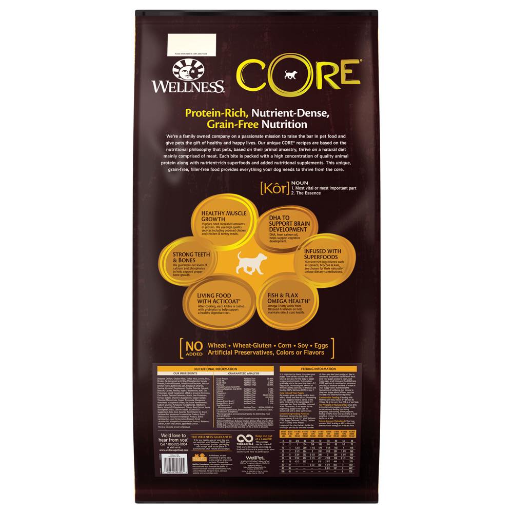 Wellness CORE Grain-Free Puppy Dry Dog Food