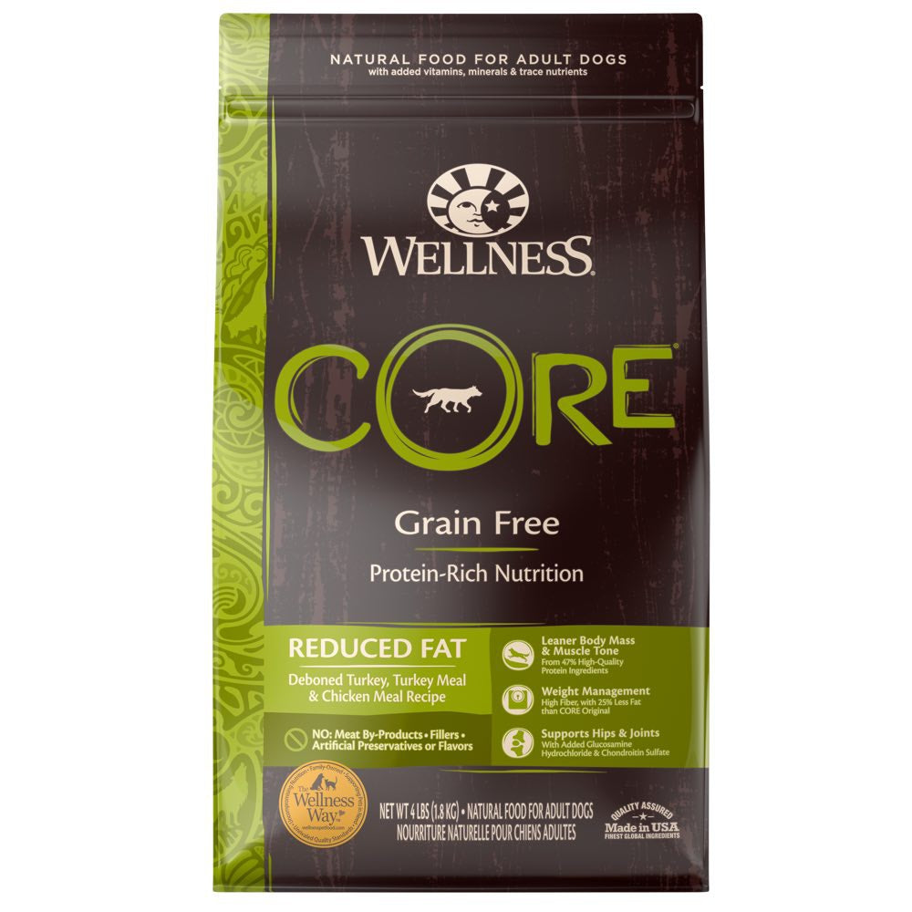 Wellness CORE Grain-Free Healthy Weight Reduced Fat Dry Dog Food